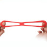 FUKR Double Cockring Silicone Soft Duo 40mm Rouge